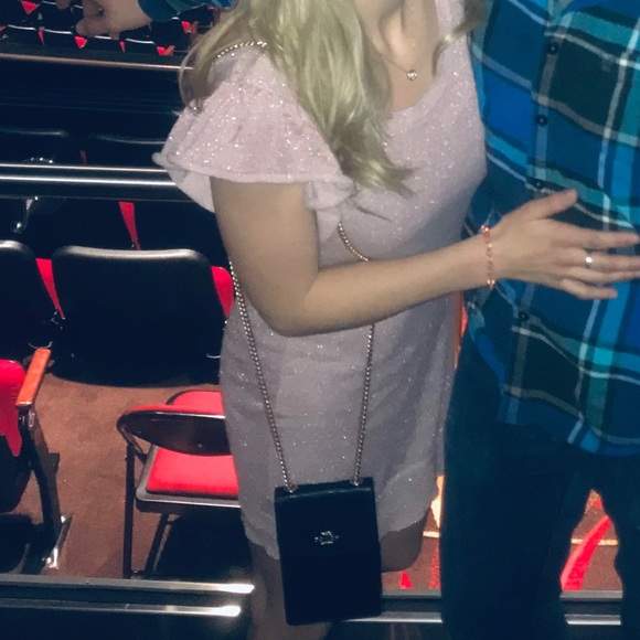 Light pink shimmer dress - Picture 3 of 6